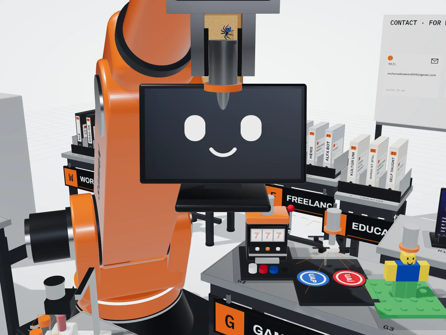Scale model: Voice AI companion